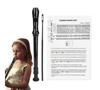 Strumento per flauto a blocco per bambini, flauto soprano per bambini, flauto a G, con 8 fori, strumento musicale portatile, risparmio di lavoro, flauto leggero per esercizio e palcoscenico
