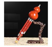 Strumento Per Flauto Hulusi Strumento Musicale Cucurbita In Legno Di Sandalo Ad Alta Densità Che Suona Hulusi Flauto Per Prestazioni Professionali Tono C/bB/D/F/G(Red,B1)