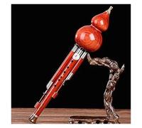 Strumento Per Flauto Hulusi Strumento Musicale Cucurbita In Legno Di Sandalo Ad Alta Densità Che Suona Hulusi Flauto Per Prestazioni Professionali Tono C/bB/D/F/G(Red,D)