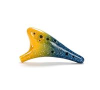 Strumento Per Flauto Professionale Ocarina A 12 Fori Decorazione Ocarina Strumento Ocarina Soprano Trasversale (Color : 014)