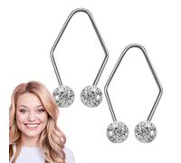 Strumento per fossette per | Strumenti per la cura della pelle 2PCS Trainer facciale | Dispositivi naturali portatili per esercizi facciali per un sorriso affascinante | Kit per l'allenamento m