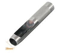 Resistente Cavo Punzone Attrezzo per Pelle Legno Plastica Cintura Foro 1mm -