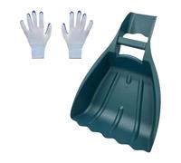Strumento per Giardinaggio con Paletta E Artiglio per Raccogliere Foglie E Spargere Pacciame Materiale PP Resistente Adatto a