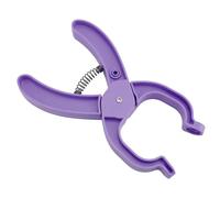 Strumento per Gli Occhi di Sicurezza: Design in Plastica Ergonomica per la Produzione di Occhi per Animali Sicuri e Facile, Deve Avere Accessori All'Uncinetto (Viola)