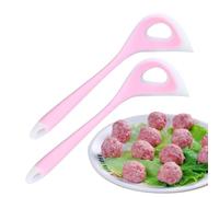 Strumento per gnocchi per gnocchi in silicone, cucchiaio antiaderente per polpette di carne, 2 pezzi, cucchiaio per palline di pesce, strumento per gnocchi