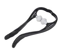 Strumento per il Massaggio del Collo, 1 Strumento per il Massaggio del Collo con Rullo a Mano Punto di Innesco per la Spalla del Collo Massaggiatore Manuale Auto(Nero)