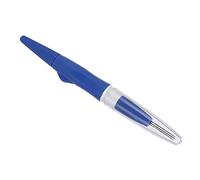 Strumento per infeltrire con 3 aghi, strumento portatile per feltro ad ago stile penna, strumenti per aghi in feltro di lana per artigianato patchwork fai da te(Blu)