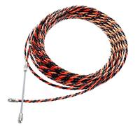 Strumento per infilare cavi elettrici | Guida all'installazione del filo | Estrattore in nylon in fibra di vetro diametro 5 mm per far scorrere i fili elettrici sotto le assi del pavimento, sopra (30