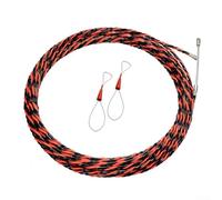 Strumento per infilare cavi elettrici | Guida all'installazione del filo | Estrattore in nylon in fibra di vetro diametro 5 mm per far scorrere i fili elettrici sotto le assi del pavimento, sopra (15