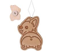 Strumento per infilare l'ago - Minder magnetico per ago, supporto per ricamo e cucito | Simpatico design in pelle con motivo animale, funzione ago 2 in 1, utilizzo artigianale del ricamo a punt