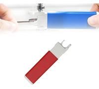 Strumento per infilare, strumento per infilare la macchina da cucire, facile inserimento dell'ago per riparazioni quotidiane di abbigliamento, infila ago automatico, infila ago magnetico,Red