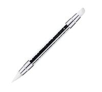 Strumento per intagliare la testa e disegnare, manico con strass acrilici, penna per scultura, strumenti per intagliare, modellare e progetti, strass perfetti