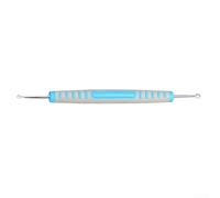 Strumento per intaglio della ceramica, strumento a doppia testa con manico in ABS per ceramica e scultura fai da te (B)