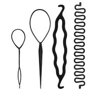 Strumento per intrecciare i capelli: 4 pezzi/set di strumenti per