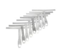 Strumento per la creazione di calibri per il raggio delle corde della chitarra 9 pezzi Set di strumenti per chitarra