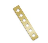 Strumento Per La Fabbricazione Di Strumenti Con Foro Per Cono Di Corde In Piastra Di Alluminio Per La Riparazione Del Ponte Della Chitarra Folk Strumenti per la Riparazione della Chitarra(Regular)