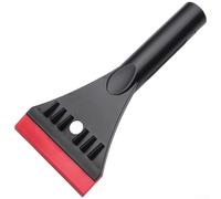 Strumento per la gestione della neve dell'auto con configurazione a doppia lama per una efficiente separazione dello strato di neve e ghiaccio (rosso)