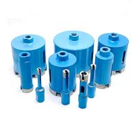 strumento per la lavorazione del legno, 1 pz M10 smerigliatrice angolare 6-75 mm punta da trapano diamantata blu sega carotatrice punta da trapano apri foro 20 mm