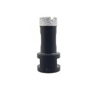 strumento per la lavorazione del legno, Apri foro da 6 mm a 25 mm, filettatura M14, punta diamantata for carotaggio a secco con cera da 8 mm(18mm)