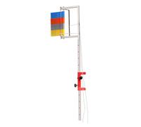 Strumento per la misurazione del Salto Montato a Parete Tester per Salto Verticale, Allenatore per Salto Verticale ad Altezza Regolabile, Asta per Salto per l'aiuto degli Allenatori di Salto