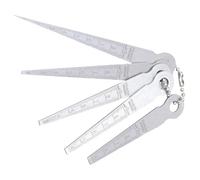 Strumento Per La Misurazione Dello Spazio Saldatura Precisione Spessimetri In Acciaio Set Strumento L'ispezione Dei Fori Macchinari Conici In Acciaio L'industria E Della Dei