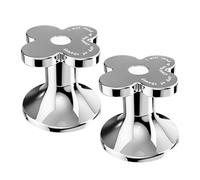 Strumento per la pressione del WC, apri-mano libera, estensore decorativo per sciacquone, 3,1 x 3,1 x 2,9 cm, strumento di a forma di, pulsante anti-tocco, soluzione igienica con uso