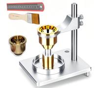 Strumento per la prova di scorrevolezza delle polveri metalliche | Misuratore della densità apparente delle polveri, Strumento per la prova di scorrevolezza(Brass,2.5+5.0mm ORIF)