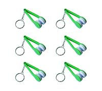 Strumento per la pulizia degli occhiali, strumento per la pulizia degli occhiali - Piccola impronta digitale Eraser 6 pezzi Spettacoli Cleaner con portachiavi - PORTABILI Soft