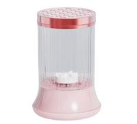 Strumento per la pulizia dei pennelli da trucco, ricaricabile, accessorio multifunzionale per l'asciugatura, 16,5 x 7,5 cm, per uomini e donne, routine quotidiane di bellezza