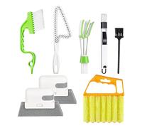 Strumento per la pulizia del davanzale dei finestrini, multifunzionale, portatile, per la pulizia delle finestre, per bagno, igiene quotidiana, cucina, lavoro, manutenzione, casa, auto, stile di vita