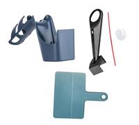 Strumento per la pulizia della catena della bicicletta, set da 4 pezzi, spruzzatore portatile per olio, 32 x 18 x 11 cm, deviatore di lubrificazione, kit di pulizia per motosega per la cura quotidiana