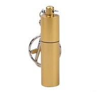 Strumento per la punta della stecca da biliardo con portachiavi, materiale in lega di alluminio garantisce un'efficace irruvidimento delle punte per l'applicazione del gesso (oro)