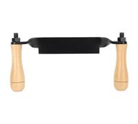 Strumento per la rasatura, Pelacorteccia per la lavorazione del legno, Utensile manuale professionale per scortecciatura con lama di ferro affilata, manico ergonomico in legno per (Tipo dritto)