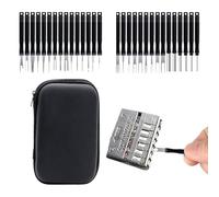 Strumento Per La Rimozione Dei Pin Elettrici - Kit Espulsore Da 30 Pezzi, Set Di Rilascio Del Terminale | Ingranaggio Per L'estrazione Del Connettore Depinning, Strumento Per Cablaggio In Acciaio Inos