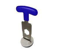 Strumento per la rimozione del bulbo oculare della piscina, leva di tensione manuale, presa esterna da 15,2 cm, componente di manutenzione spa resistente alle intemperie, zoccolo di argento