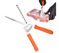 Strumento Per La Rimozione Della Membrana Di Coste,Resistente Alla Ruggine E Antiscivolo - Rimozione Della Membrana E Della Pelle Per BBQ - Per Gli Amanti Del Barbecue Chef Ristoranti Cucina App