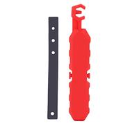 Strumento per la rimozione delle maglie della catena della bicicletta Regolatore dell'imbracatura a catena in nylon durevole per bici pieghevoli da montagna da strada Strumento di (Rossa)