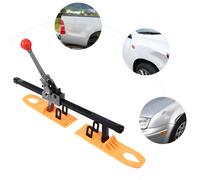 Strumento per la riparazione di ammaccature per auto con manico lungo, strumento manuale per la rimozione di ammaccature per estrattore di lamiere, kit di riparazione ammaccature