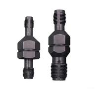 Strumento per la riparazione di filettature metalliche a doppia estremità per bombole d'aria e scintille per auto, con inserto da 10 mm, 12 mm, 14 mm, 18 mm, compatibilità con rubinetto (2 pezzi)