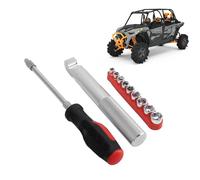 Strumento per la sostituzione della cinghia con kit di strumenti per la rimozione del coperchio della frizione e prese reversibili da 5 mm-13 mm per XP RZR XP4 1000 RZR S 900