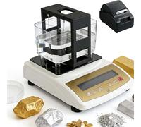Strumento Per L'analisi Della Purezza Dell'oro, Densimetro Per Oro, Analizzatore Di Purezza Dei Metalli Con Precisione Di 0,01 G. Capacità 1200 G, Allarme Acustico(W/Printer,XF-1200K)
