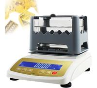 Strumento Per L'analisi Della Purezza Dell'oro, Densimetro Per Oro, Analizzatore Di Purezza Dei Metalli Con Precisione Di 0,01 G. Capacità 1200 G, Allarme Acustico(No Printer,MDJ-600K)