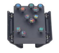 Strumento per l'apprendimento degli accordi per chitarra, multicolore, senza dolore, per chitarre da 36 a 41 pollici, per principianti e appassionati di chitarra, ABS PC