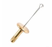 Strumento per legare mosche per esigenze di doppiaggio di pesca, con orientamento in ottone e supporto per flusso di lavoro rotante (C)