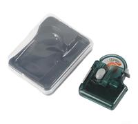 Strumento per legare nodi da pesca con funzionamento automatico, capacità a doppio gancio, percorso filettato interno per evitare grovigli, design compatto per la portabilità (verde)