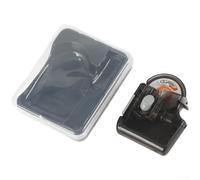 Strumento per legare nodi da pesca con funzionamento automatico, capacità a doppio gancio, percorso filettato interno per evitare grovigli, design compatto per la portabilità (grigio)