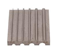 Strumento per levigare i bordi in acciaio professionale Guida per affilare i bordi in pelle per progetti fai da te di lavorazione della pelle Pala larga 6 mm (Fessura rotonda grigia)