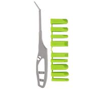 Strumento per lisciare il sigillante, set di 9 pezzi, applicatore per la rimozione di malta per fughe, distanziatore ergonomico antigraffio per piastrelle, lavandini, bagno, pulcino