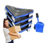 Strumento per lo spostamento della puleggia | Carrello per mobili resistente con ruote | Sollevatore per pannelli in acciaio con grande capacità di carico | per spostare divani, tavoli, armadietti e m