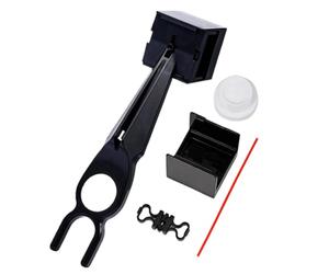 Strumento per lubrificare catene della bicicletta, applicatore lubrificante resistente agli spruzzi, kit di manutenzione manuale della moto, oliatore per catene per mani pulite, dispenser di olio per